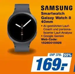 HEM Expert SAMSUNG Smartwatch Galaxy Watch 8 40mm Angebot