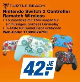HEM Expert TURTLE BEACH Nintendo Switch 2 Controller Rematch Wireless Angebot