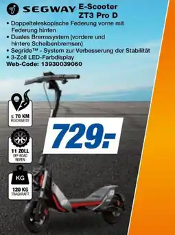 HEM Expert SEGWAY E-Scooter ZT3 Pro D Angebot