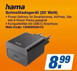 HEM Expert hama Schnellladegerät (20 Watt) Angebot