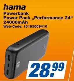 HEM Expert hama Powerbank Power Pack „Performance 24“ Angebot