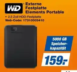 HEM Expert WD Externe Festplatte Elements Portable Angebot