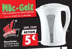 Mäc Geiz GOURMETMAXX Wasserkocher Angebot