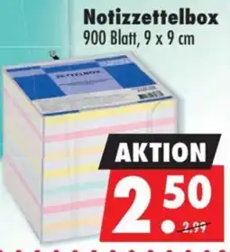 Mäc Geiz Notizzettelbox Angebot