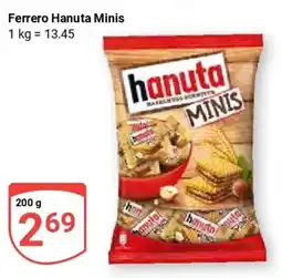 Globus Ferrero Hanuta Minis Angebot