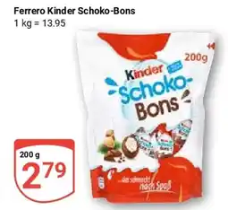 Globus Ferrero Kinder Schoko-Bons Angebot