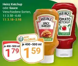 Globus Heinz Ketchup oder Sauce Angebot