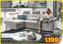 Opti Wohnwelt plano|FORM Wohnlandschaft Angebot