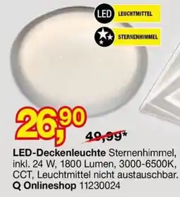 Opti Wohnwelt LED-Deckenleuchte Angebot