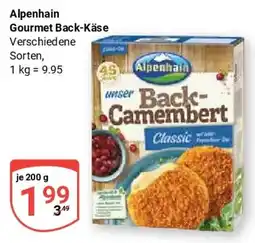 Globus Alpenhain Gourmet Back-Käse Angebot