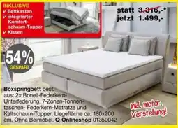 Opti Wohnwelt Boxspringbett best. Angebot