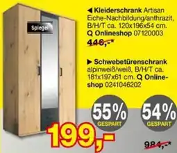 Opti Wohnwelt Kleiderschrank Angebot