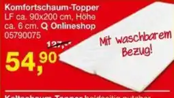 Opti Wohnwelt Komfortschaum-Topper Angebot