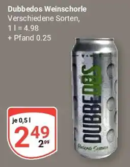 Globus Dubbedos Weinschorle Angebot