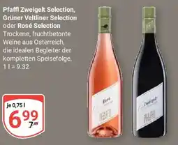 Globus Pfaffl Zweigelt Selection, Grüner Veltliner Selection oder Rosé Selection Angebot