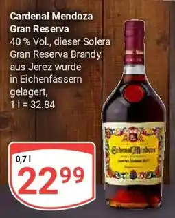 Globus Cardenal Mendoza Gran Reserva Angebot