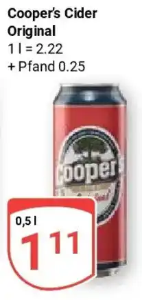 Globus Cooper's Cider Original Angebot