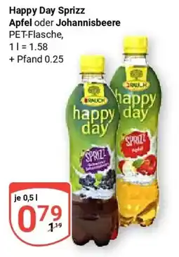Globus Happy Day Sprizz Apfel oder Johannisbeere Angebot