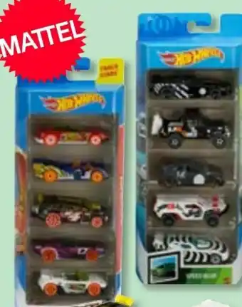 Aldi Nord Hot Wheels 5er Geschenkset Angebot