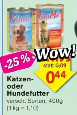 Jawoll Katzen- oder Hundefutter Angebot