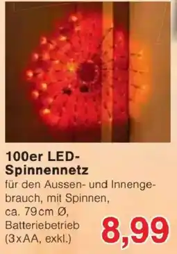 Jawoll 100er LED-Spinnennetz Angebot