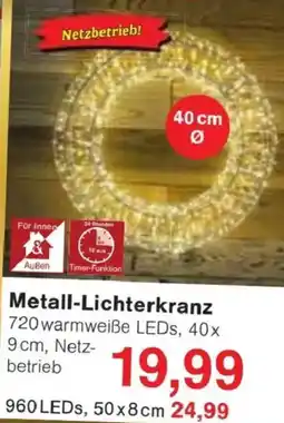 Jawoll Metall-Lichterkranz Angebot