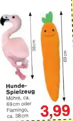 Jawoll Hunde-Spielzeug Möhre oder Flamingo Angebot