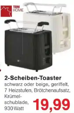 Jawoll TIM HOME 2-Scheiben-Toaster Angebot