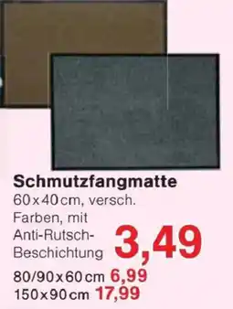 Jawoll Schmutzfangmatte Angebot