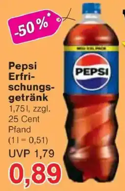 Jawoll Pepsi Erfri-schungs-getränk Angebot