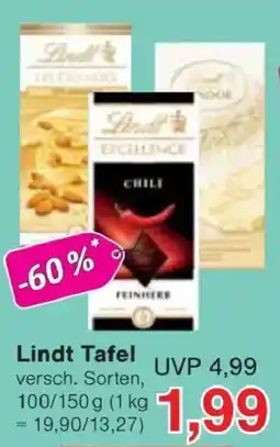 Jawoll Lindt Tafel Angebot