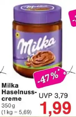 Jawoll Milka Haselnuss-creme Angebot