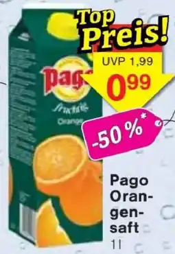 Jawoll Pago Orangen Saft Angebot