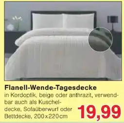 Jawoll Flanell-Wende-Tagesdecke Angebot