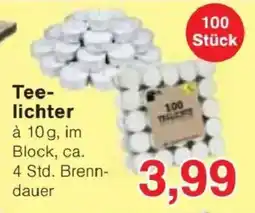 Jawoll Tee-lichter Angebot