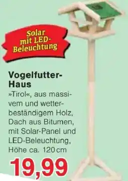 Jawoll Vogelfutter-Haus »Tirol« Angebot
