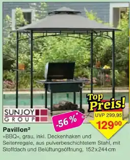 Jawoll Pavillon² »BBQ«, grau Angebot