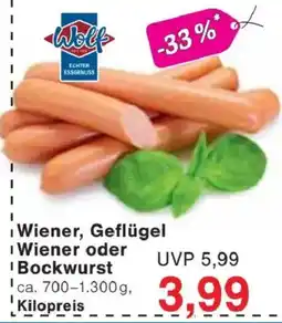 Jawoll Wolf Wiener, Geflügel Angebot