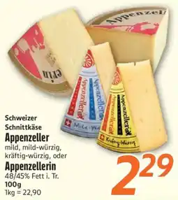 inkoop Appenzeller Angebot