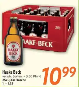 inkoop Haake Beck Angebot