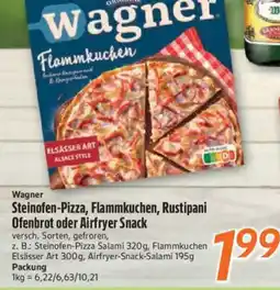 inkoop Wagner Flammkuchen Angebot