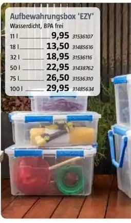 Bauhaus Aufbewahrungsbox 'EZy' Angebot