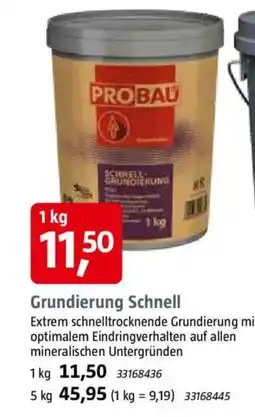 Bauhaus PROBAU Grundierung Schnell Angebot