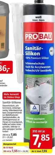 Bauhaus PROBAU Sanitär-Silikon Angebot
