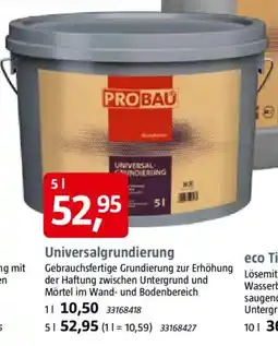 Bauhaus PROBAU Universalgrundierung Angebot