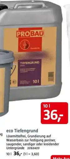 Bauhaus PROBAU eco Tiefengrund Angebot