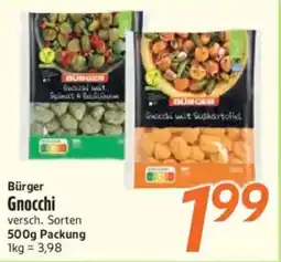 inkoop Bürger Gnocchi Angebot
