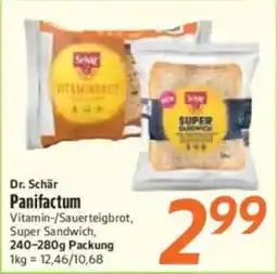 inkoop Dr. Schär Panifactum Vitamin-/Sauerteigbrot Angebot