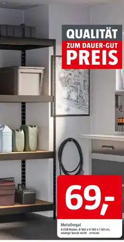 Bauhaus Metallregal Angebot