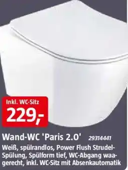 Bauhaus Camargue Waschtisch 'Paris 2.0' Angebot